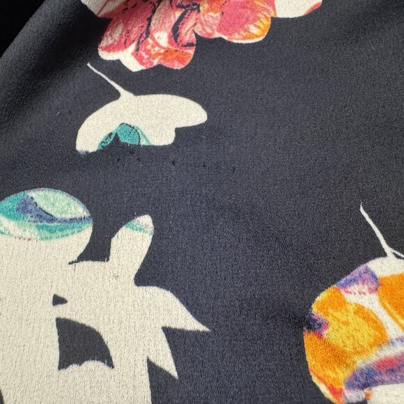 A New Day XXL Navy Floral Blazer GUC - Picture 7 of 7